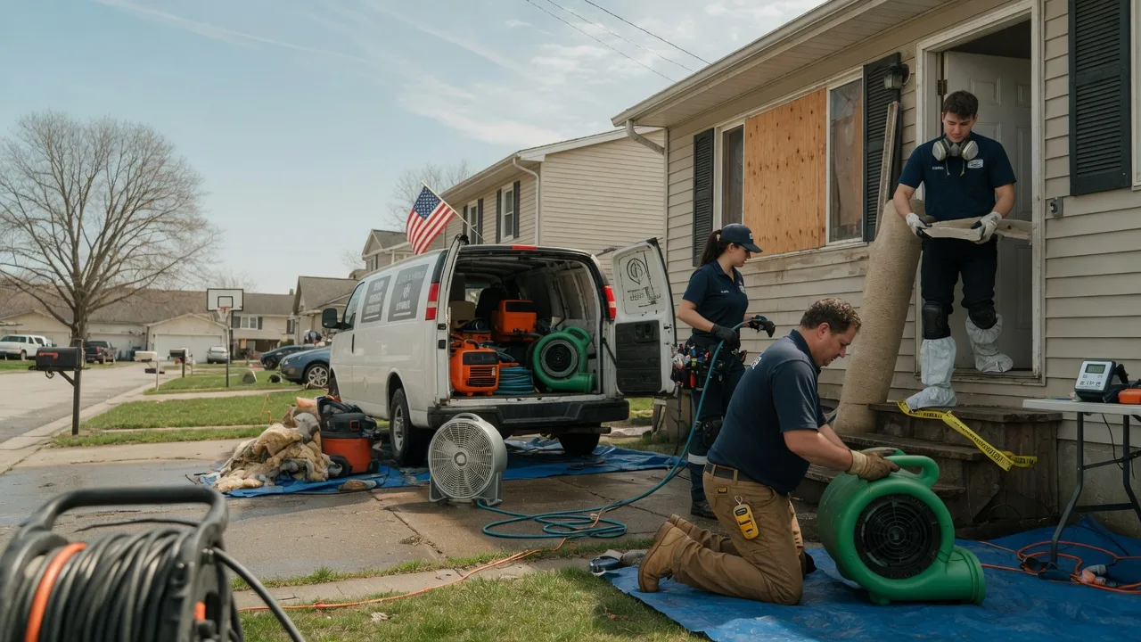 Water Damage Restoration in Powder River, WY near me